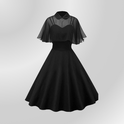 Vestido de boda gótico chic