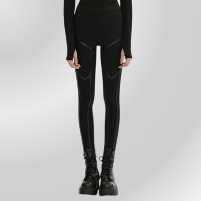 Pantalón Negro Gótico PUNK RAVE