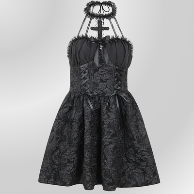 Vestido Gótico Largo Talla Grande