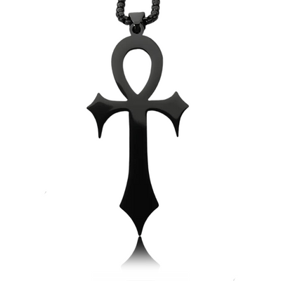 Collar Ânkh Negro