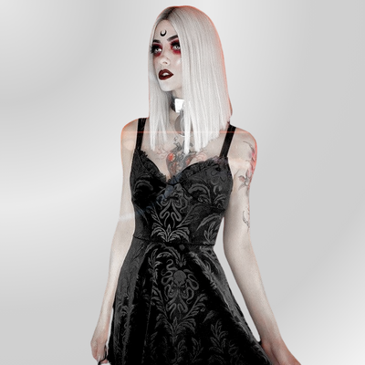 Vestido de Novia Gótico Romántico