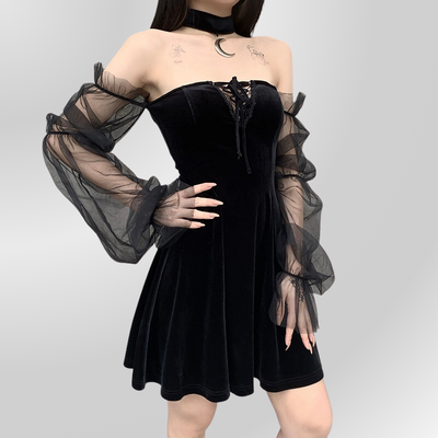 Vestido de Novia Gótico