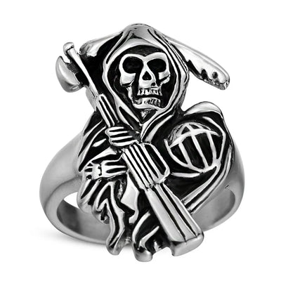 Anillo Rock Biker Segadora