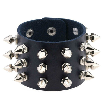Pulsera Gótica Negra Mujer