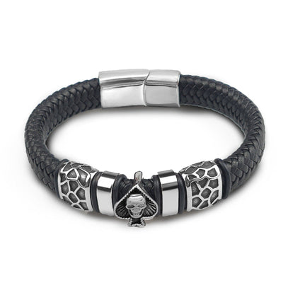 Pulsera gótica hombre 22,5 cm
