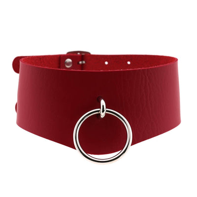 Collar Gótico Rojo Grande
