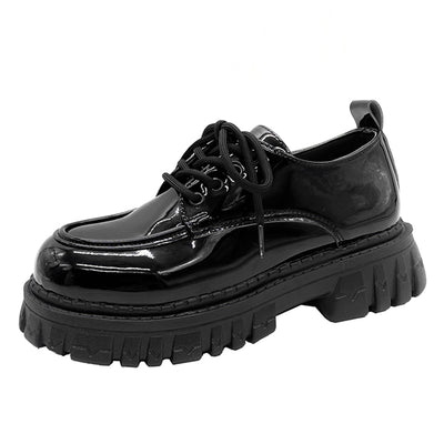 Zapato Gótico Murciélago Clásico Brillante