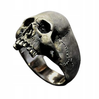 Anillo Gótico Calavera