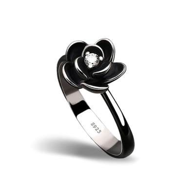 Anillo de Compromiso Gótico