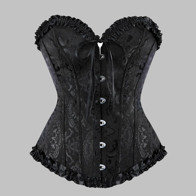 Corsé bustier gótico