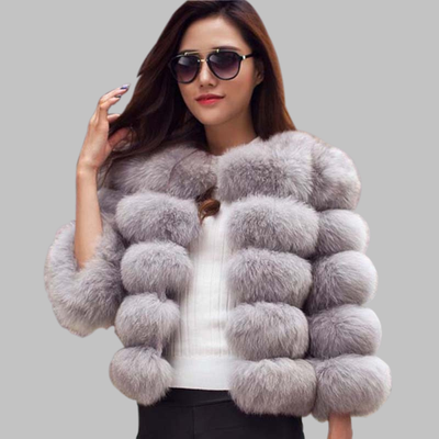 Abrigo de Piel Gótico