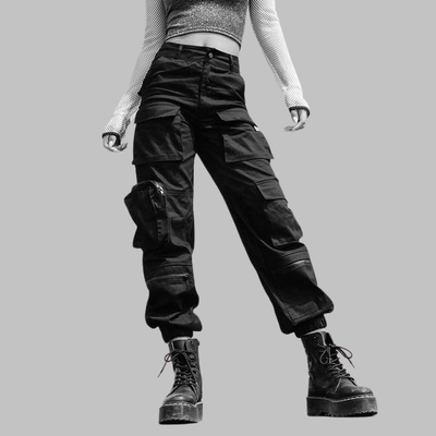 Pantalón Gótico Negro para Mujer