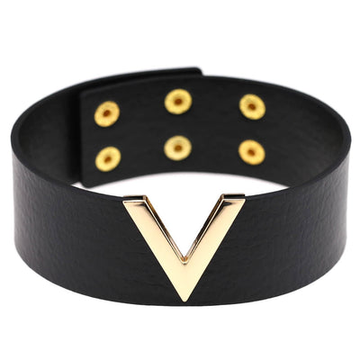 Collar Choker Negro Gótico Negro