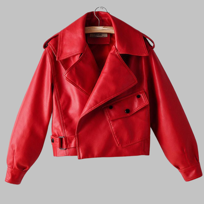 Chaqueta Gótica Roja Para Mujer